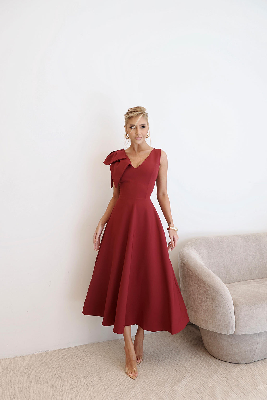 Vestido Midi Alfaiataria Coliseu