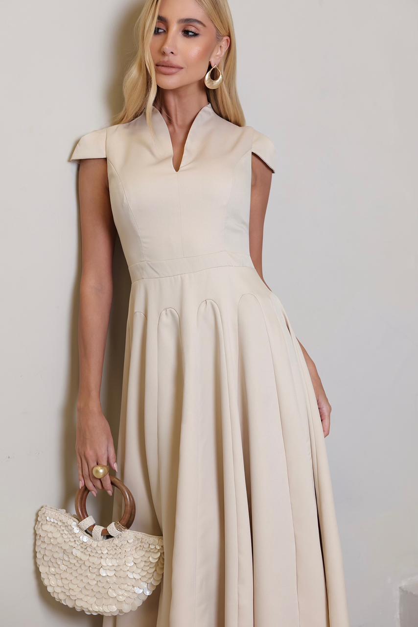 Vestido Midi Alfaiataria Verena