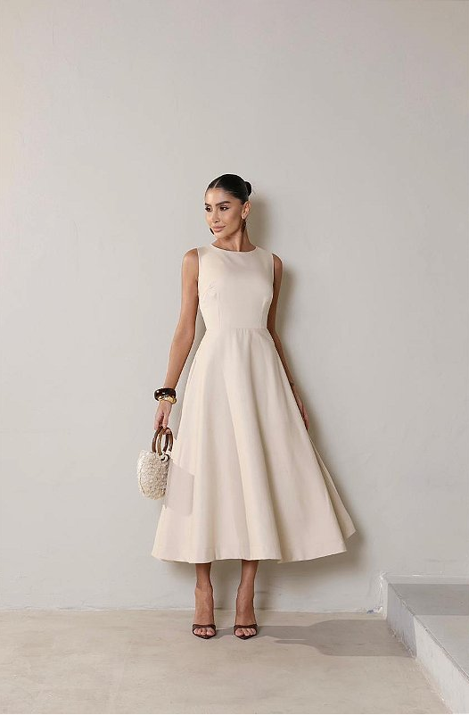 Vestido Midi Alfaiataria Berlim