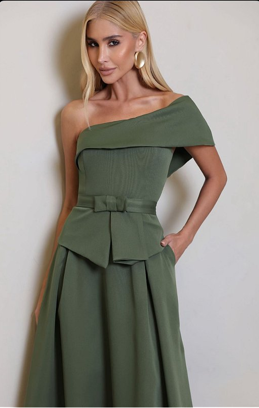 Vestido Midi Alfaiataria Viena