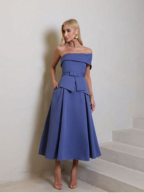 Vestido Midi Alfaiataria Viena